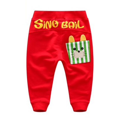 XXX春秋宝宝长裤子儿童男童休闲运动裤1-2岁婴儿针织裤